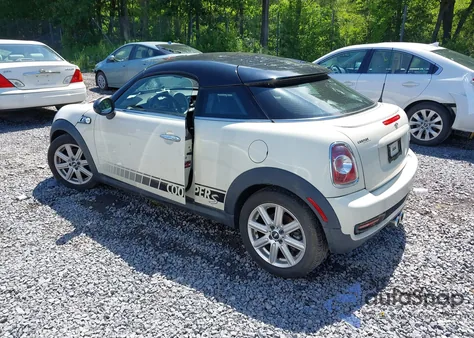 2013 Mini Coupe Cooper S from USA, damaged, VIN WMWSX3C58DT466421